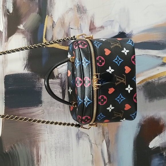 SOLD Louis Vuitton Black Game On Vanity Bag - Picture 12 of 12